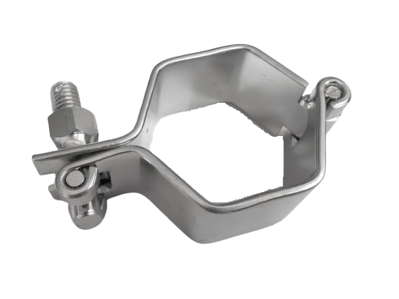 Colliers héxagonaux avec charnière Type D